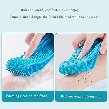 Brosse Éponge Silicone Dos